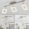 hofstein Plafonnier Villenauxe LED Chrome, Nickel mat, 3 lumières* Spots Et Projecteurs