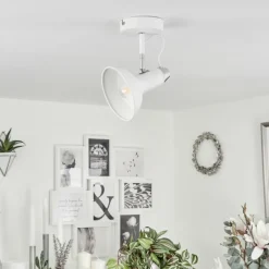 hofstein Plafonnier Vouzy Blanc, 1 lumière