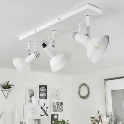 hofstein Plafonnier Vouzy Blanc, 3 lumières