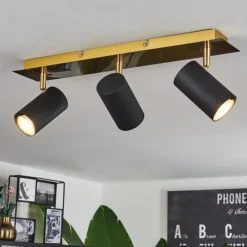 Lampes Dorées-hofstein Plafonnier Zuoz Or, 3 lumières