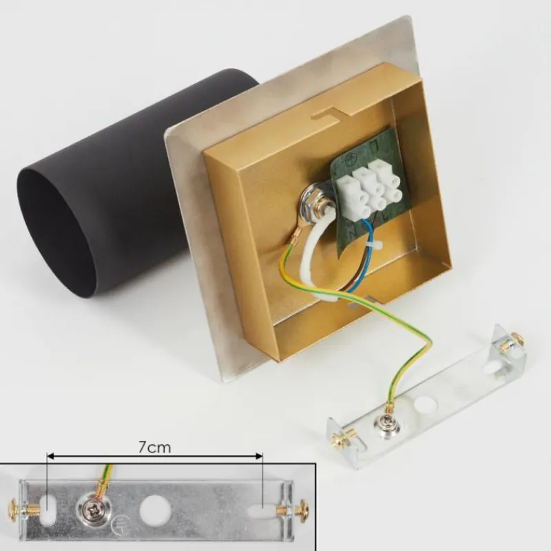 Lampes Dorées-hofstein Plafonnier Zuoz Or, 1 lumière