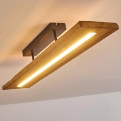 hofstein Plafonnier Adak LED Gris, 1 lumière
