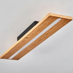 Luminaires Scandinaves-hofstein Plafonnier Adak LED Noir, 1 lumière