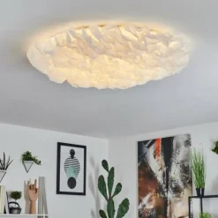 Lampes En Tissu-hofstein Plafonnier Adegoiva LED Blanc, 1 lumière