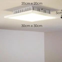 hofstein Plafonnier AILIK LED Blanc, 1 lumière