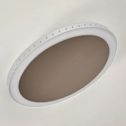 hofstein Plafonnier Aitrach LED Argenté, 1 lumière