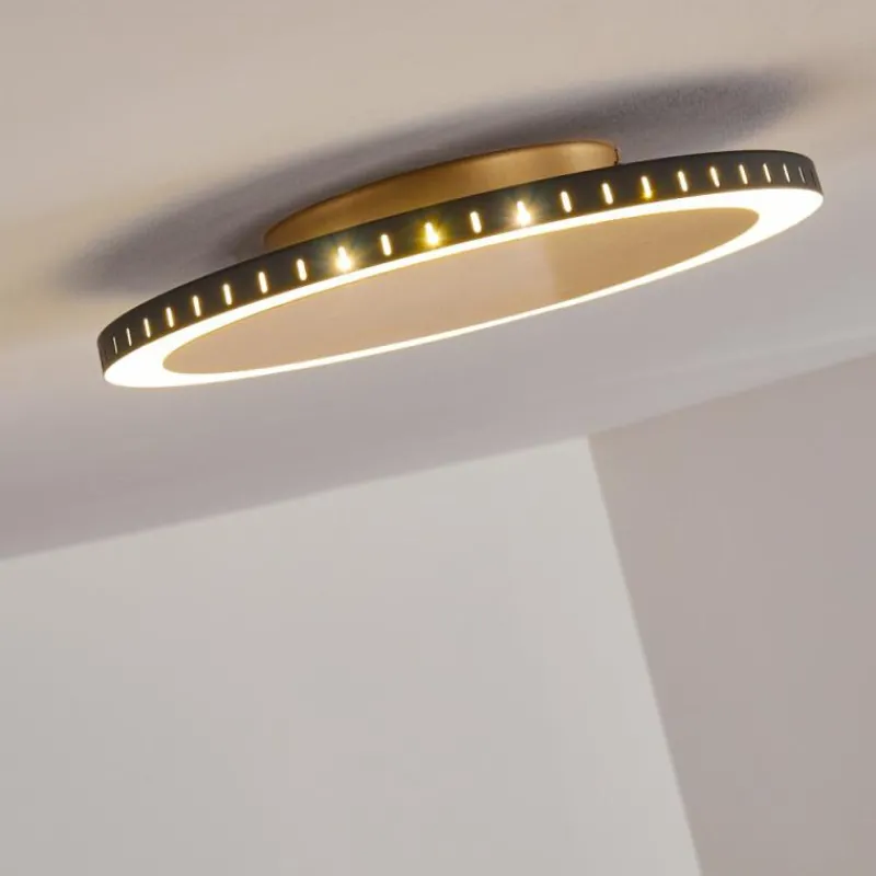 Lampes Dorées-hofstein Plafonnier Aitrach LED Or, 1 lumière