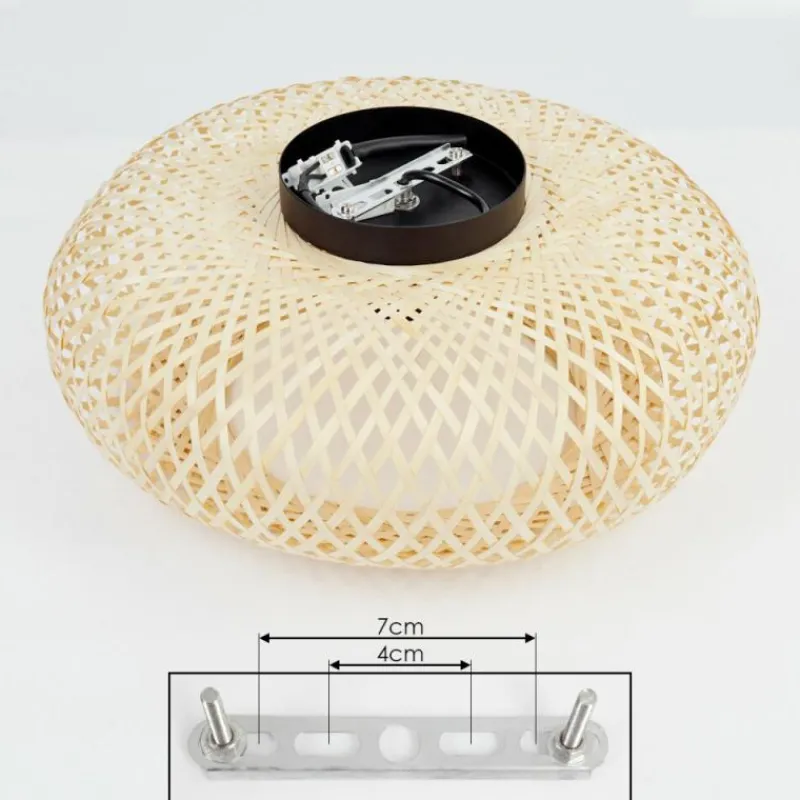 Luminaires Orientaux-hofstein Plafonnier Alavi Noir, 1 lumière