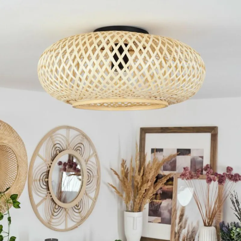 Luminaires Orientaux-hofstein Plafonnier Alavi Noir, 1 lumière