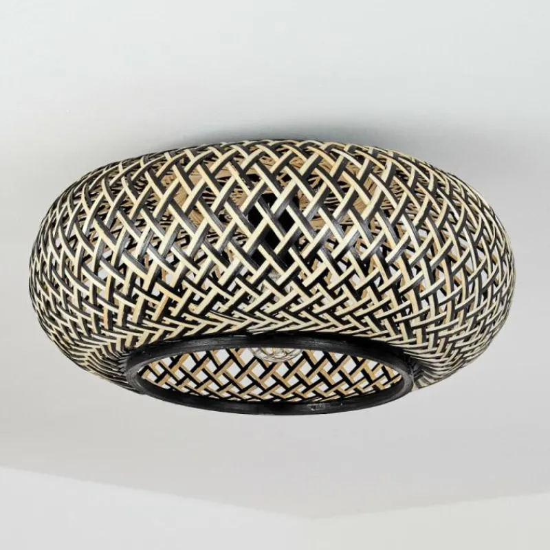 Luminaires Orientaux-hofstein Plafonnier Alavi Noir, 1 lumière