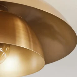 Lampes Vintages & Rétros-hofstein Plafonnier Albo Noir, 1 lumière