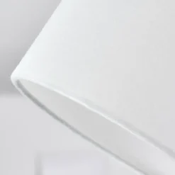 Lampes En Tissu-hofstein Plafonnier Alsen Nickel mat, 2 lumières