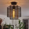Lampes Industrielles-hofstein Plafonnier Amsoldingen Noir, 1 lumière