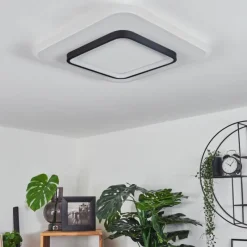 hofstein Plafonnier Andelfingen LED Blanc, 1 lumière, Télécommandes