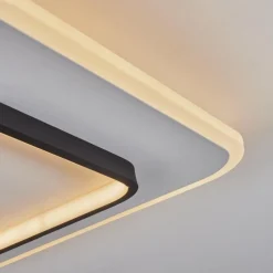 hofstein Plafonnier Andelfingen LED Blanc, 1 lumière, Télécommandes