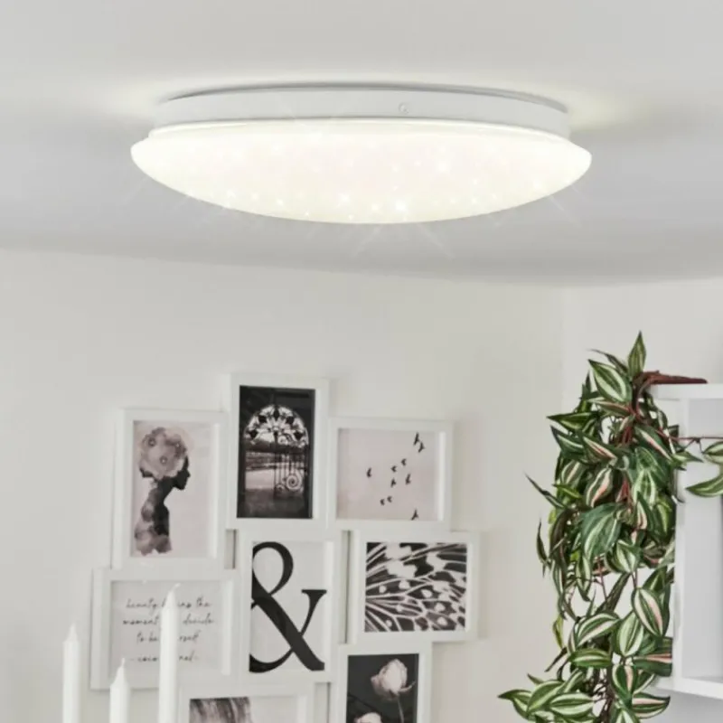 hofstein Plafonnier Antigo Blanc, 1 lumière