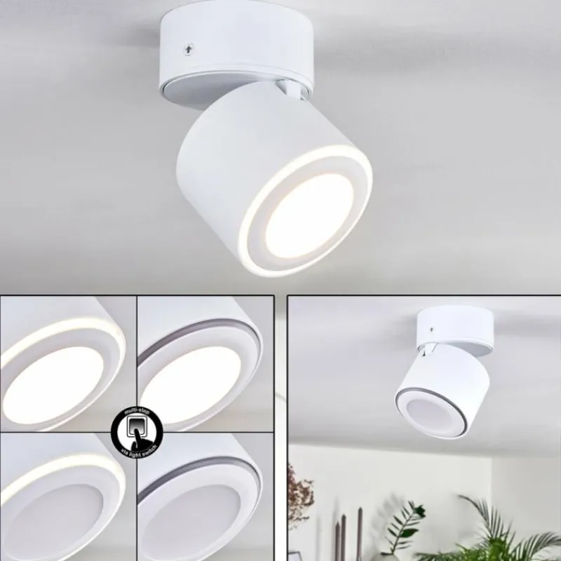 hofstein Plafonnier Appleton LED Blanc, 1 lumière