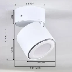 hofstein Plafonnier Appleton LED Blanc, 1 lumière