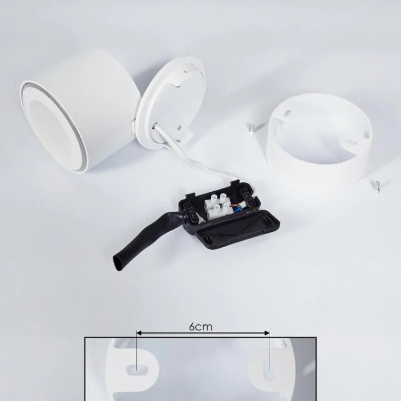 hofstein Plafonnier Appleton LED Blanc, 1 lumière