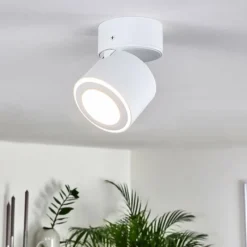 hofstein Plafonnier Appleton LED Blanc, 1 lumière