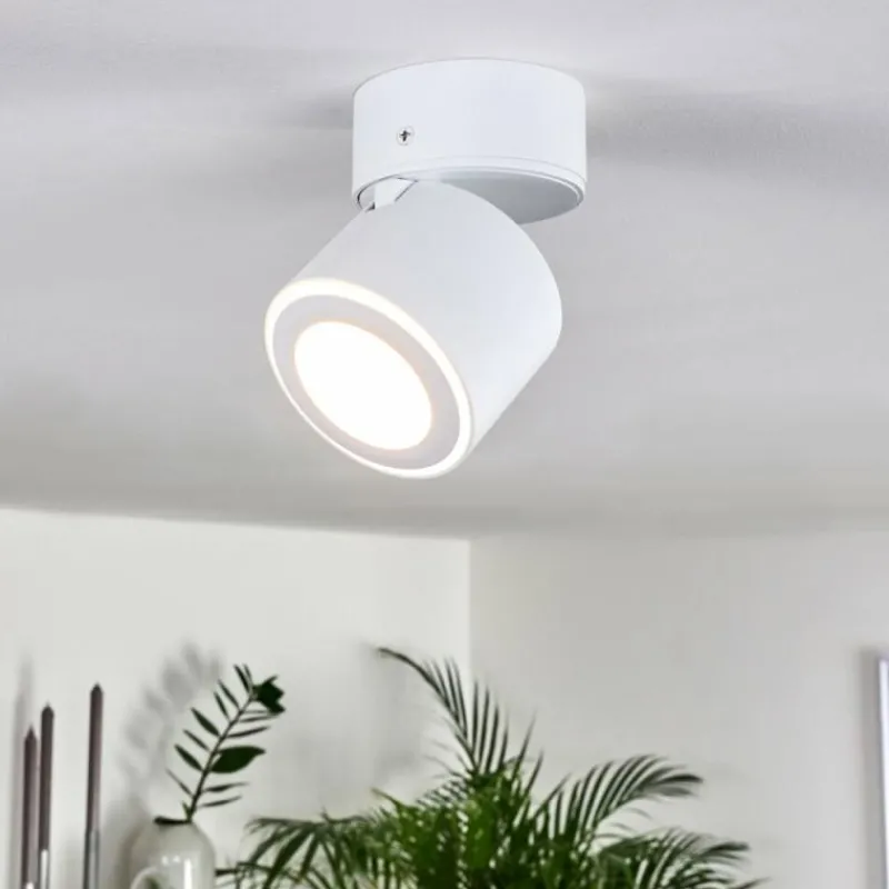 hofstein Plafonnier Appleton LED Blanc, 1 lumière