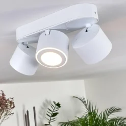 hofstein Plafonnier Appleton LED Blanc, 3 lumières