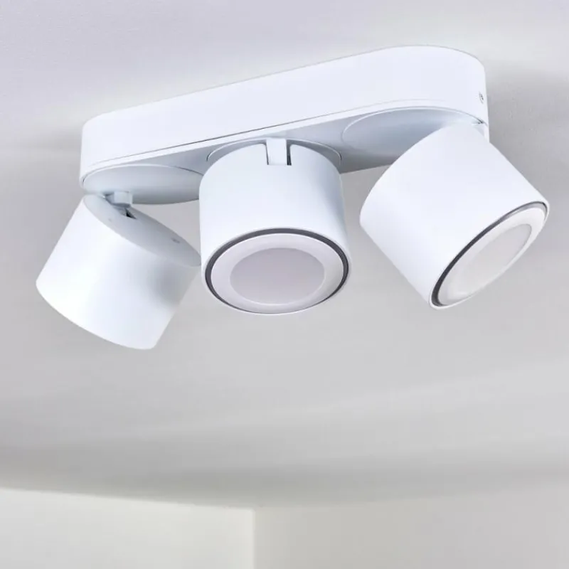 hofstein Plafonnier Appleton LED Blanc, 3 lumières