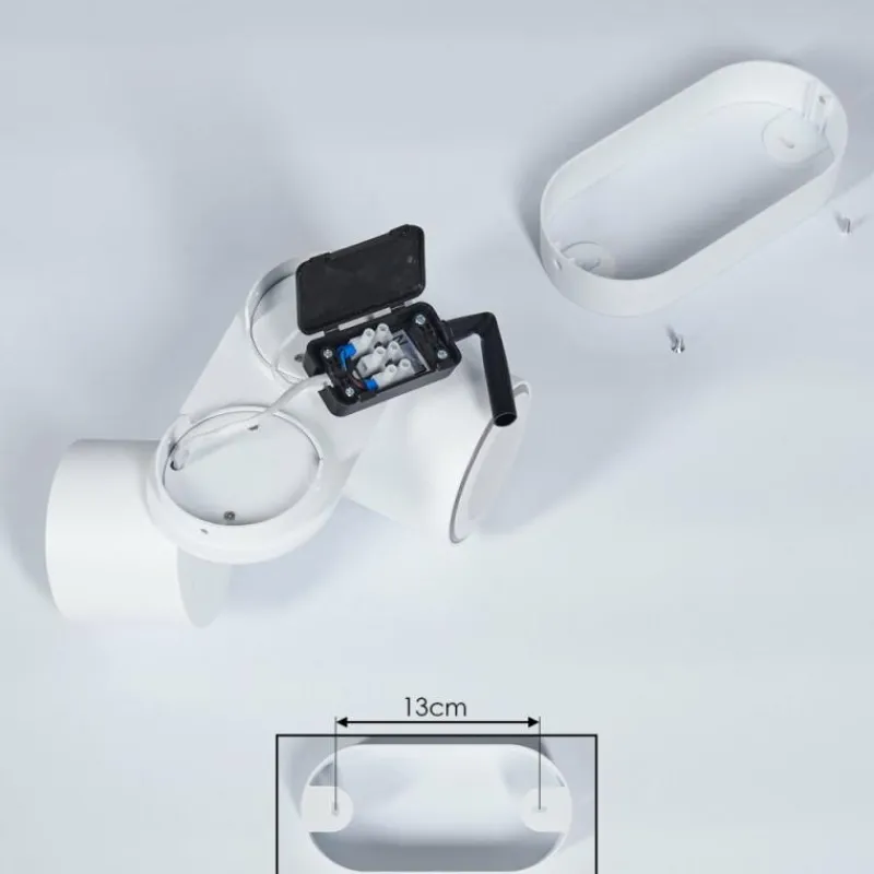 hofstein Plafonnier Appleton LED Blanc, 2 lumières