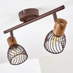 hofstein Plafonnier Arjen Rouille, 2 lumières