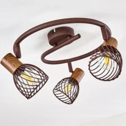 Lampes Vintages & Rétros-hofstein Plafonnier Arjen Rouille, 3 lumières