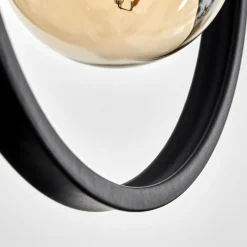 Lampes Industrielles-hofstein Plafonnier Assiniboia Noir, 3 lumières