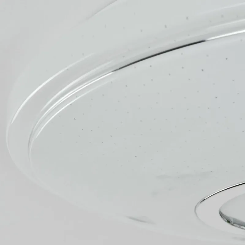 hofstein Plafonnier Auxerre LED Blanc, 1 lumière