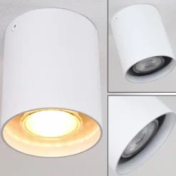 hofstein Plafonnier Awuna Blanc, 1 lumière