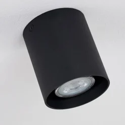 hofstein Plafonnier Awuna Noir, 1 lumière