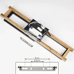 hofstein Plafonnier Ayajasco LED Écru, Noir, 1 lumière