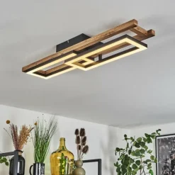 hofstein Plafonnier Ayajasco LED Écru, Noir, 1 lumière