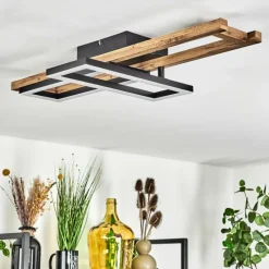 hofstein Plafonnier Ayajasco LED Écru, Noir, 1 lumière