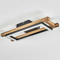 hofstein Plafonnier Ayajasco LED Écru, Noir, 1 lumière