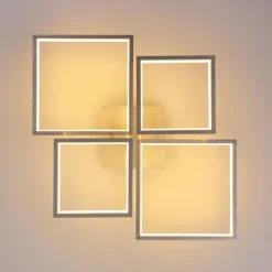 hofstein Plafonnier Bacolod LED Aluminium, 1 lumière