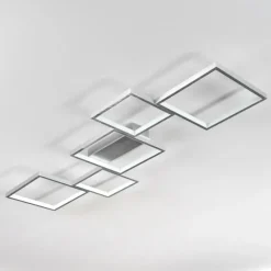 hofstein Plafonnier Bacolod LED Argenté, 1 lumière