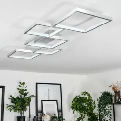 hofstein Plafonnier Bacolod LED Argenté, 1 lumière