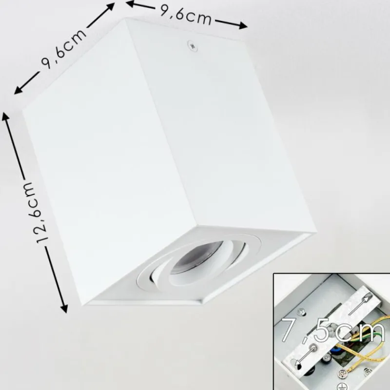 hofstein Plafonnier Baishan Blanc, 1 lumière