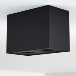 hofstein Plafonnier Baishan Noir, 2 lumières