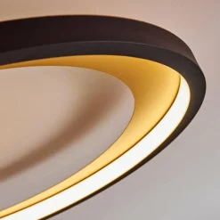 Lampes Dorées-hofstein Plafonnier Baiyin LED Or, 1 lumière