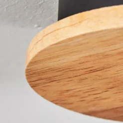 hofstein Plafonnier Ballis Écru, Noir, 1 lumière