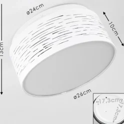 hofstein Plafonnier Bandol LED Blanc, 1 lumière