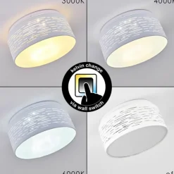 hofstein Plafonnier Bandol LED Blanc, 1 lumière