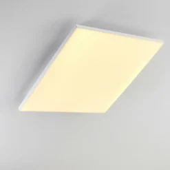 hofstein Plafonnier Bankura LED Blanc, 1 lumière, Télécommandes