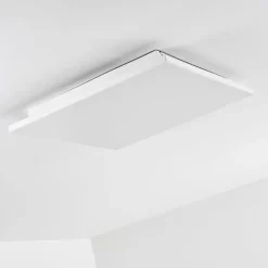 hofstein Plafonnier Bankura LED Blanc, 1 lumière, Télécommandes