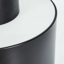 hofstein Plafonnier Baraboo LED Noir, 1 lumière